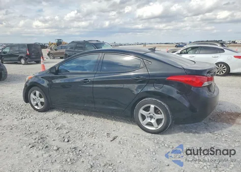 2013 Hyundai Elantra Gls из США, поврежденный, VIN 5NPDH4AE6DH358353